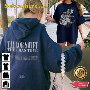The Eras Tour 2023 2 Sides Taylors Version Vintage Music Concert T-Shirt