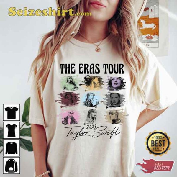 The Eras Tour 2023 Swiftie Fan Gift TS Signature Unisex TShirt