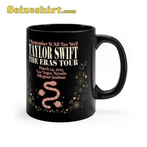 The Eras Tour Concert Date City and Venue Ceramic Mug Gift for Swiftie Fans