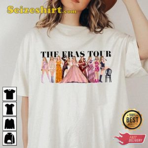 The Eras Tour Midnights Reputation Lover 1989 Speak Now Unisex T-Shirt