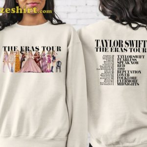 The Eras Tour Taylor Crewneck Shirt Vintage Bootleg