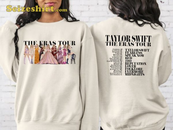 The Eras Tour Taylor Crewneck Shirt Vintage Bootleg