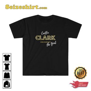 The Goat Caitlin Clark Iowa Hawkeyes 22 Women Basketball Shirt