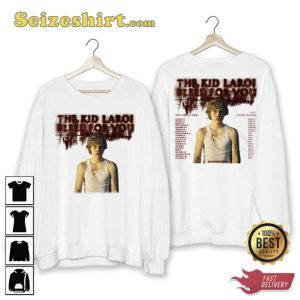 Vintage The Kid Laroi Bleed For You 2023 Tour Shirt