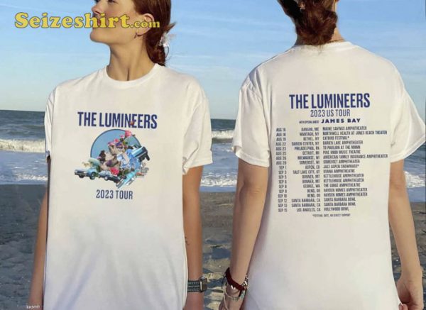 The Lumineers 2023 US Tour Dates Gift for Fan Unisex T-Shirt