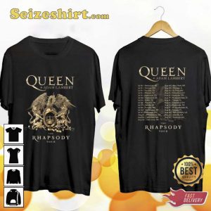 The Rhapsody Tour Queen Adam Lambert Music 2023 T-Shirt