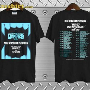 The Smashing Pumpkins The World Is a Vampire Tour 2023 T-shirt
