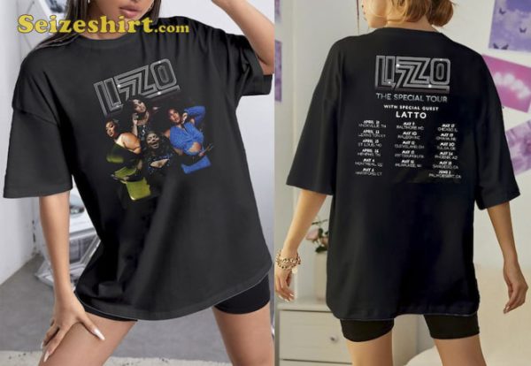 The Special Lizzo Tour 2023 Double Side T Shirt