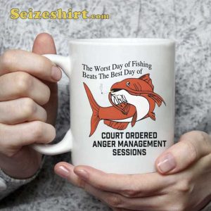 The Worst Day Of Fishing Beats The Best Day Mug