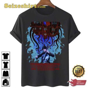 Things Funny Design Playing Cello Stranger Things Wednesday Unisex T-Shirt1