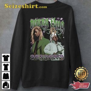 Thug 90s Bootleg Rap Young Thug Unisex Sweatshirt1