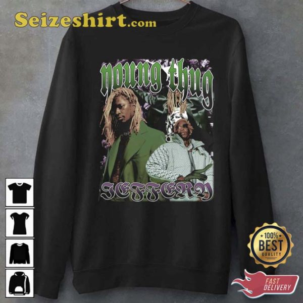 Thug 90s Bootleg Rap Young Thug Unisex Sweatshirt