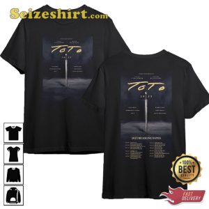 The Band Toto Headline Dates World Tour 2023 T-Shirt