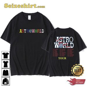 Travis Scott Astroworld Tour 2023 CAN’T SAY Yosemite Unisex Rap Shirt