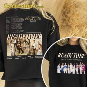 Twice Top Kpop The Feels Ready To Be Tour 2023 Shirt