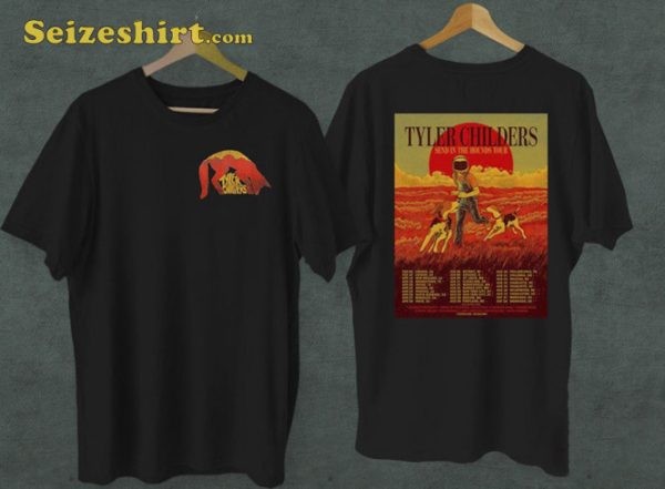 Tyler Childers Send In The Hounds Tour Shirt Graphic