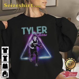 Tyler Herro Merchandise Professional Basketball Player T-Shirt