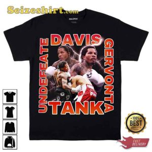 Undeeeate Tank Gervonta Davis Vintage Unisex Shirt For Fans