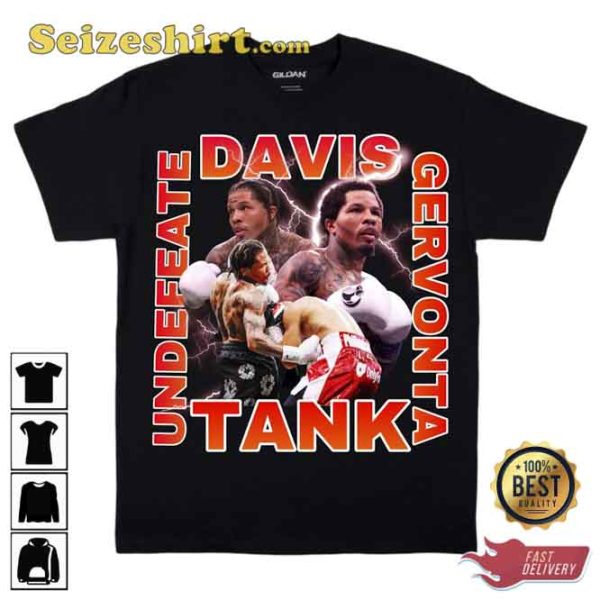 Undeeeate Tank Gervonta Davis Vintage Unisex Shirt For Fans