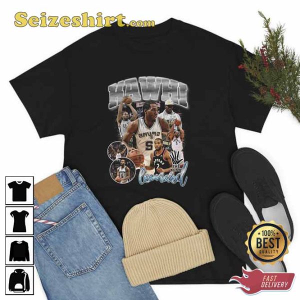 Kawhi Leonard 90s Style Unisex T-Shirt Gift For Fans