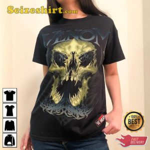 Venom In My Veins Metallica Concert Inspired Rock Band Style T-shirt