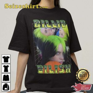 Billie Eilish Pop Singer Baird O’Connell Gift for Fan Unisex T-Shirt