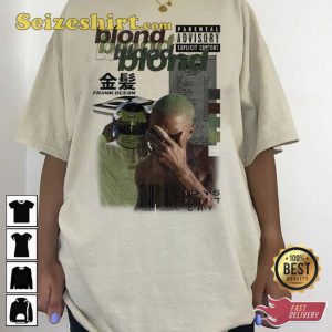 Vintage 90s Style Blonde Frank Ocean Tee Shirt