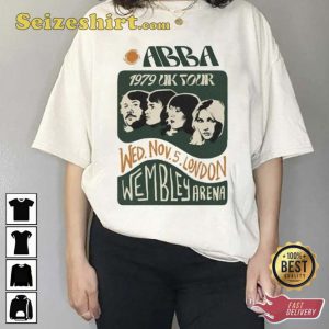 Vintage ABBA UK Tour Wembley Arena Unisex Shirt
