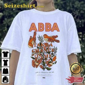 Vintage ABBA Take A Chance On Me Gift for Fan Unisex T-Shirt
