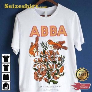 Vintage ABBA Take A Chance On Me Gift for Fan Unisex T-Shirt