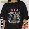 Vintage Abba The Tour Music Band UK Gift For Fan T-Shirt