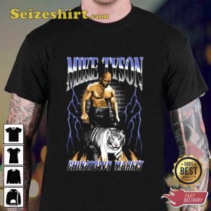 Art Mike Tyson Tiger Chinatouwn Market Unisex T-Shirt