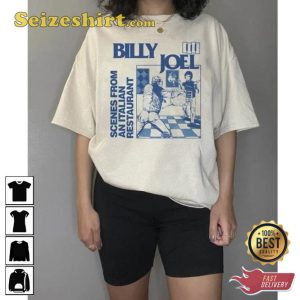 Vintage Billy Joel 90s T-Shirt Unisex Graphic