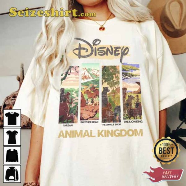 Vintage Disney Animal Kingdom Safari Mode Tee Shirt