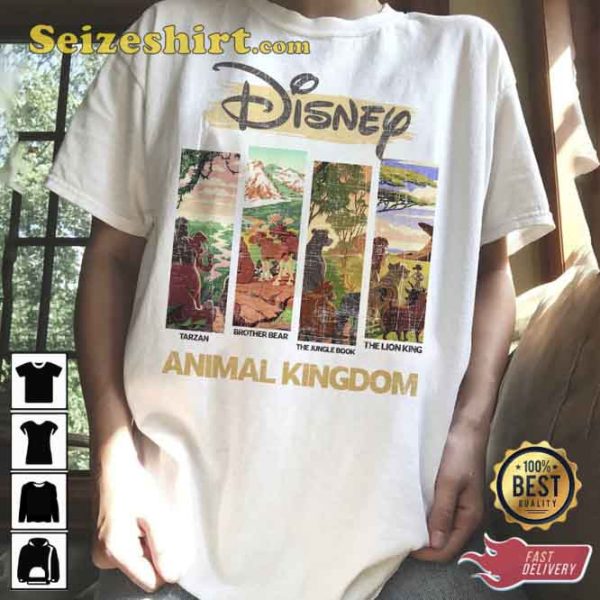 Vintage Disney Animal Kingdom Safari Mode Tee Shirt