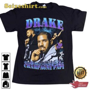 Vintage Drake Champagne Papi Home Unisex Hip Hop Rap T-Shirt