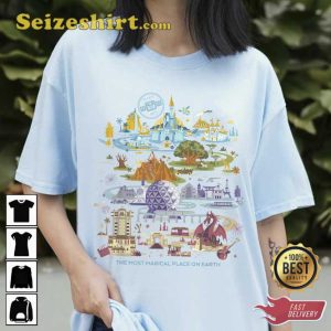 Vintage Epcot 1982 Mickey And Friends Shirt