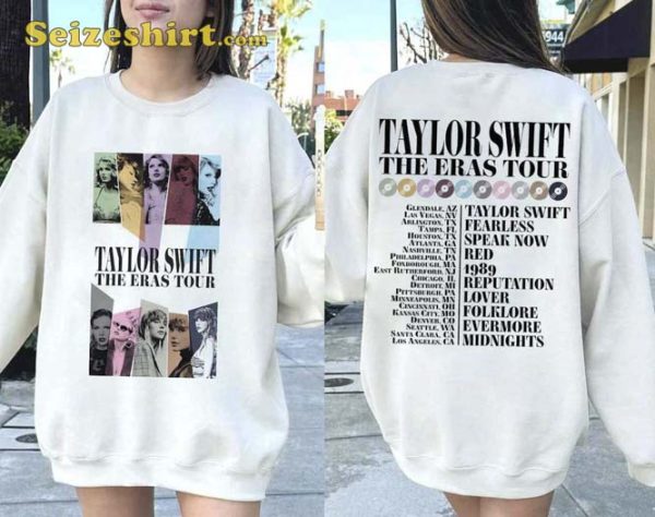 Taylor The Eras Tour 2023 Fearless Unisex Hoodie