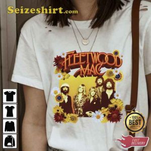 Vintage Fleetwood Mac Rock And Roll Band Shirt