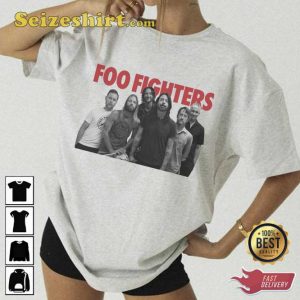 Foo Fighter Aesthetic Classic Rock Award Band Shirt