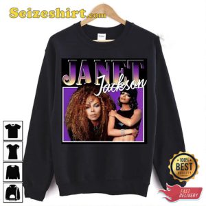 Vintage Janet Graphic Janet Jackson Unisex T-Shirt