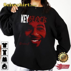 Vintage Key Glock 90s Style Sweatshirt Design Graphic