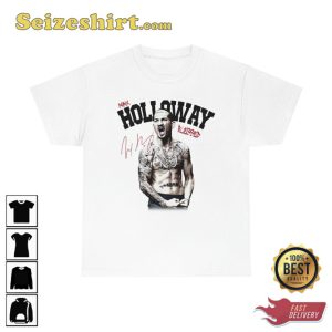 Vintage Max Blessed Holloway Martial Arts T Shirt2