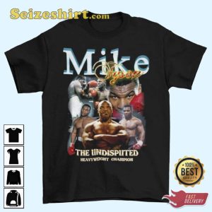 Mike Tyson Iron Mike The Undisputed Heavyweight Champion T-shirt
