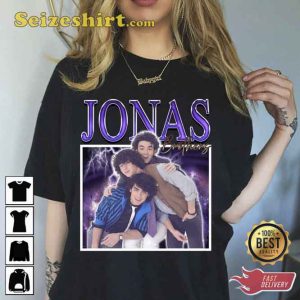 Nick Jonas The Lead Singer Rock Band Jonas Brothers Pop Music Tee