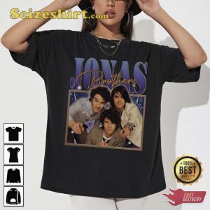 The Jonas Brothers Rock Band Nick Jonas Fan Gift Unisex Shirt