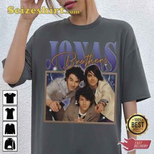 The Jonas Brothers Rock Band Nick Jonas Fan Gift Unisex Shirt