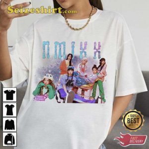 Nmixx Kpop Music Funky Glitter Christmas Unisex Shirt