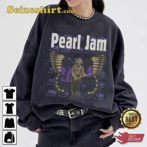 Butterfly Pearl Jam State of Love And Trust T-Shirt