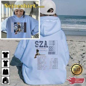 Vintage SOS SZA Tour 2023 Tee North American Unisex Shirt